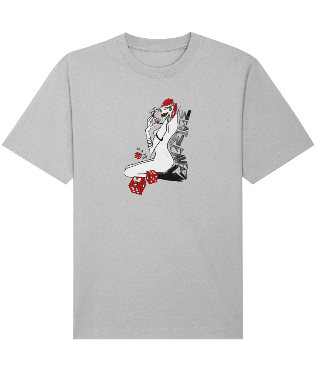 JACKPOT GREY T-SHIRT
