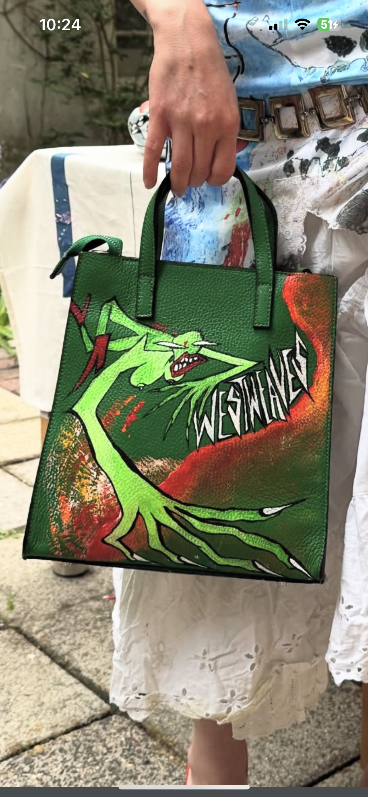 Crawling to you Handbag