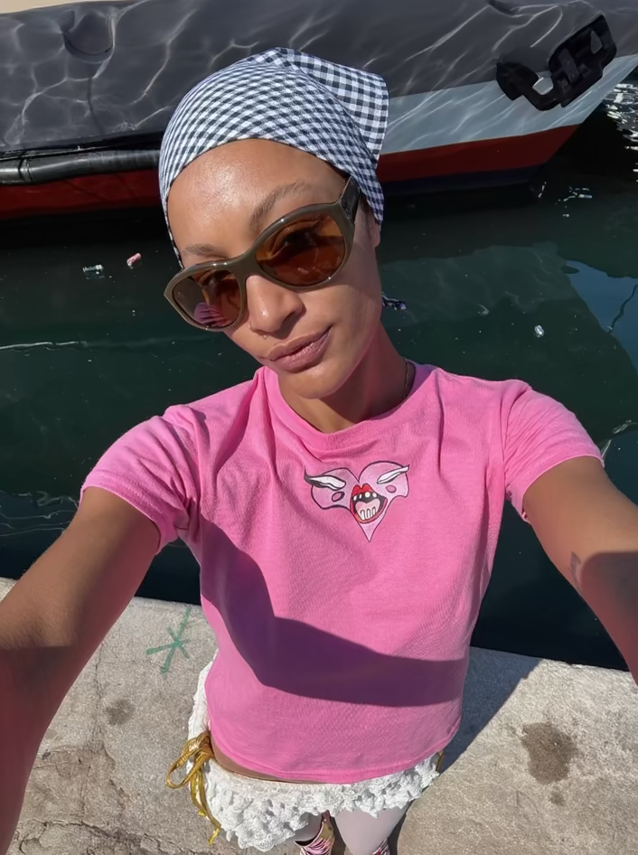 Love Me HOT Pink Baby Tee