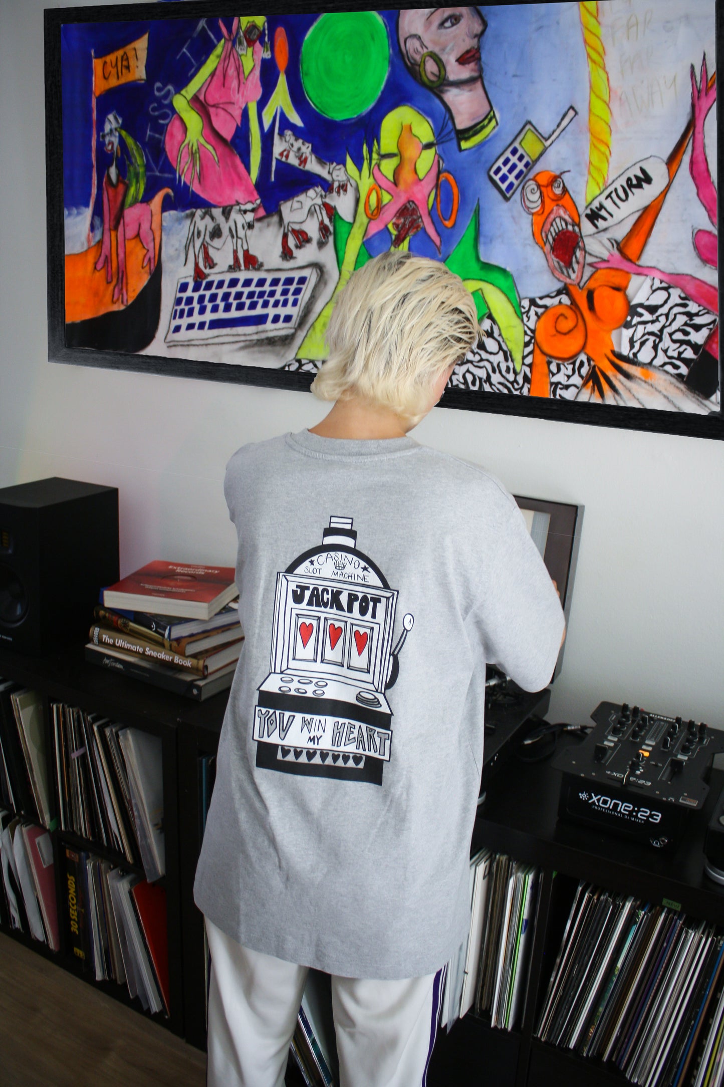 JACKPOT GREEN T-SHIRT