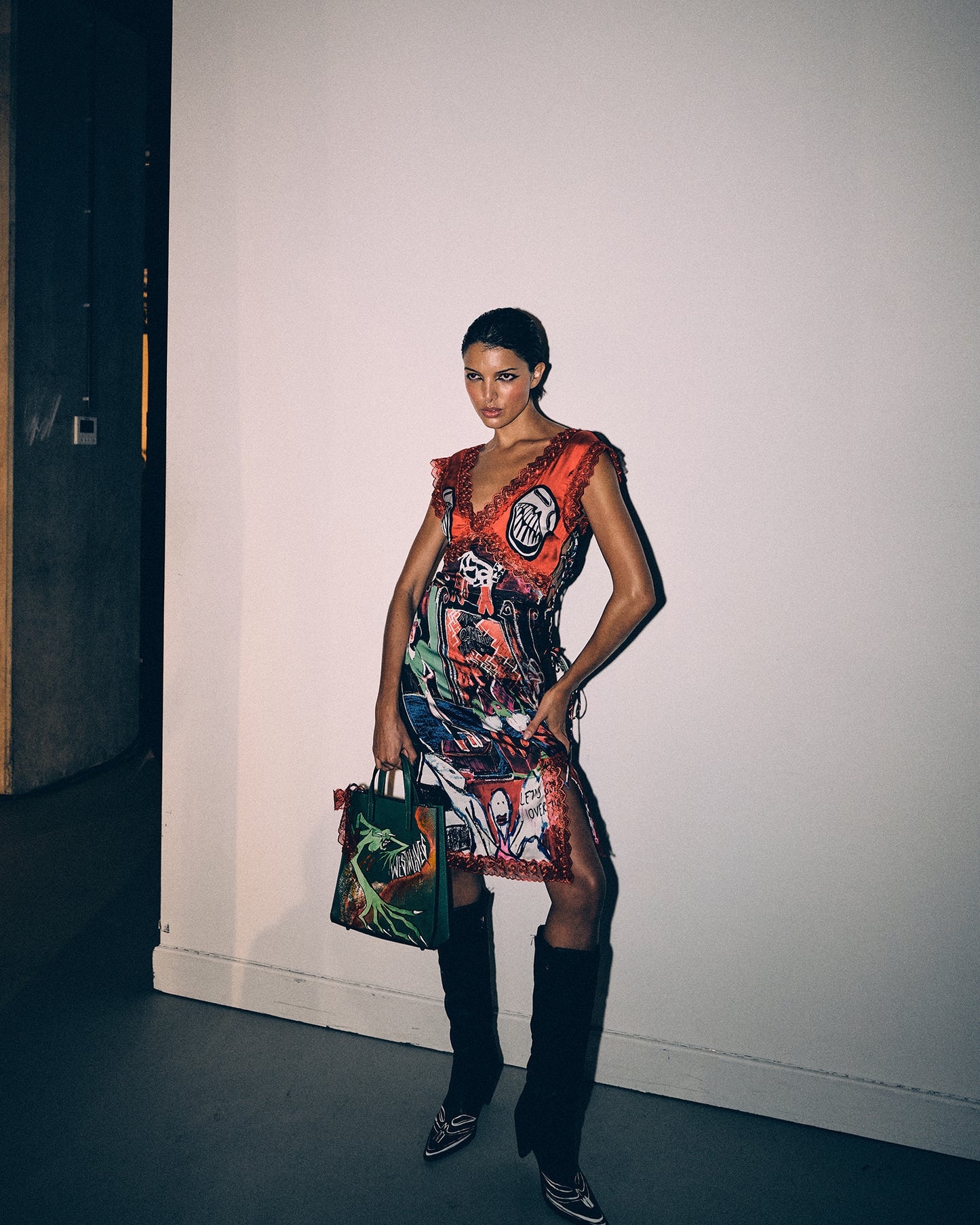 Slip Dress: Olympia's Next Top Model