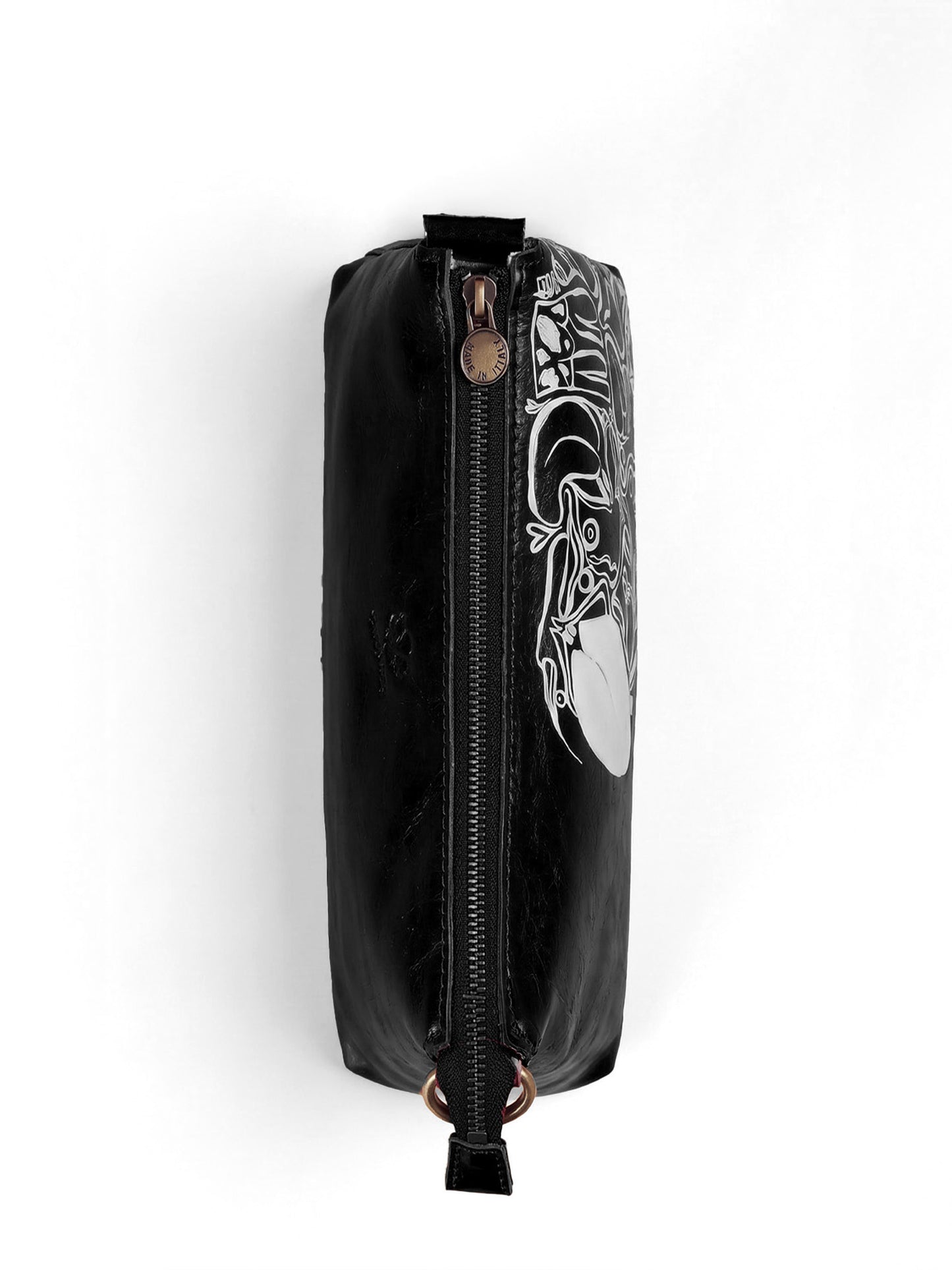 Black Signature Custom Leather Handbag