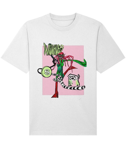 SPIRAL WHITE T-SHIRT