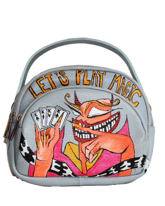 LET’S PLAY MAGIC custom handbag
