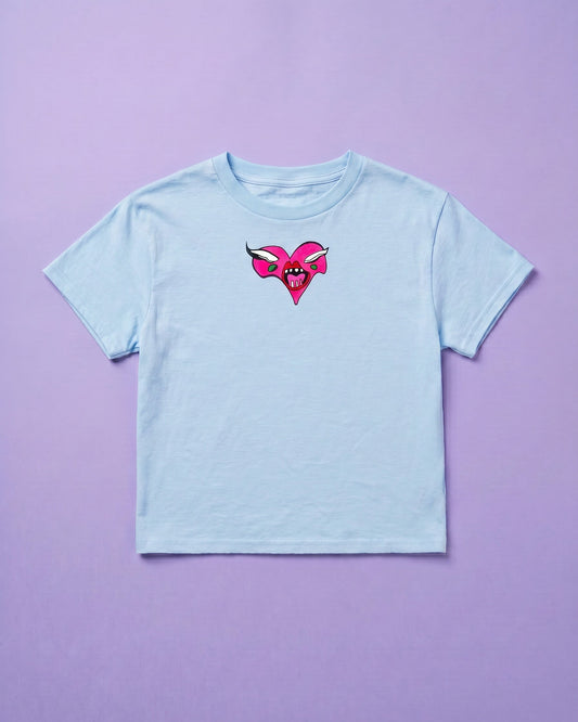 Love Me Blue Baby Tee