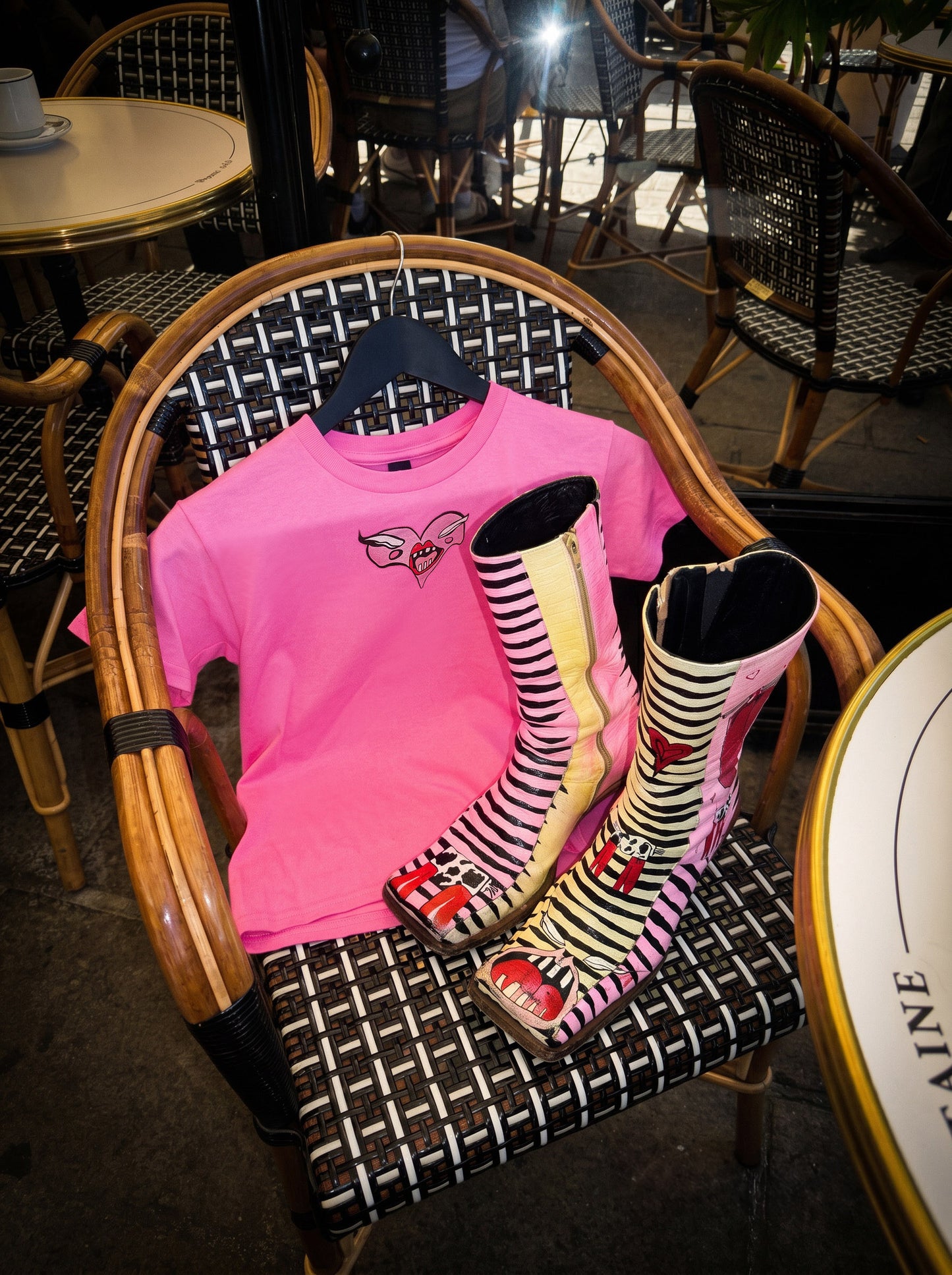 Love Me HOT Pink Baby Tee