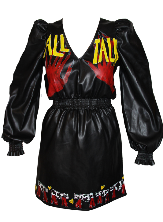 ALL TALK, NO ACTION Custom Dress