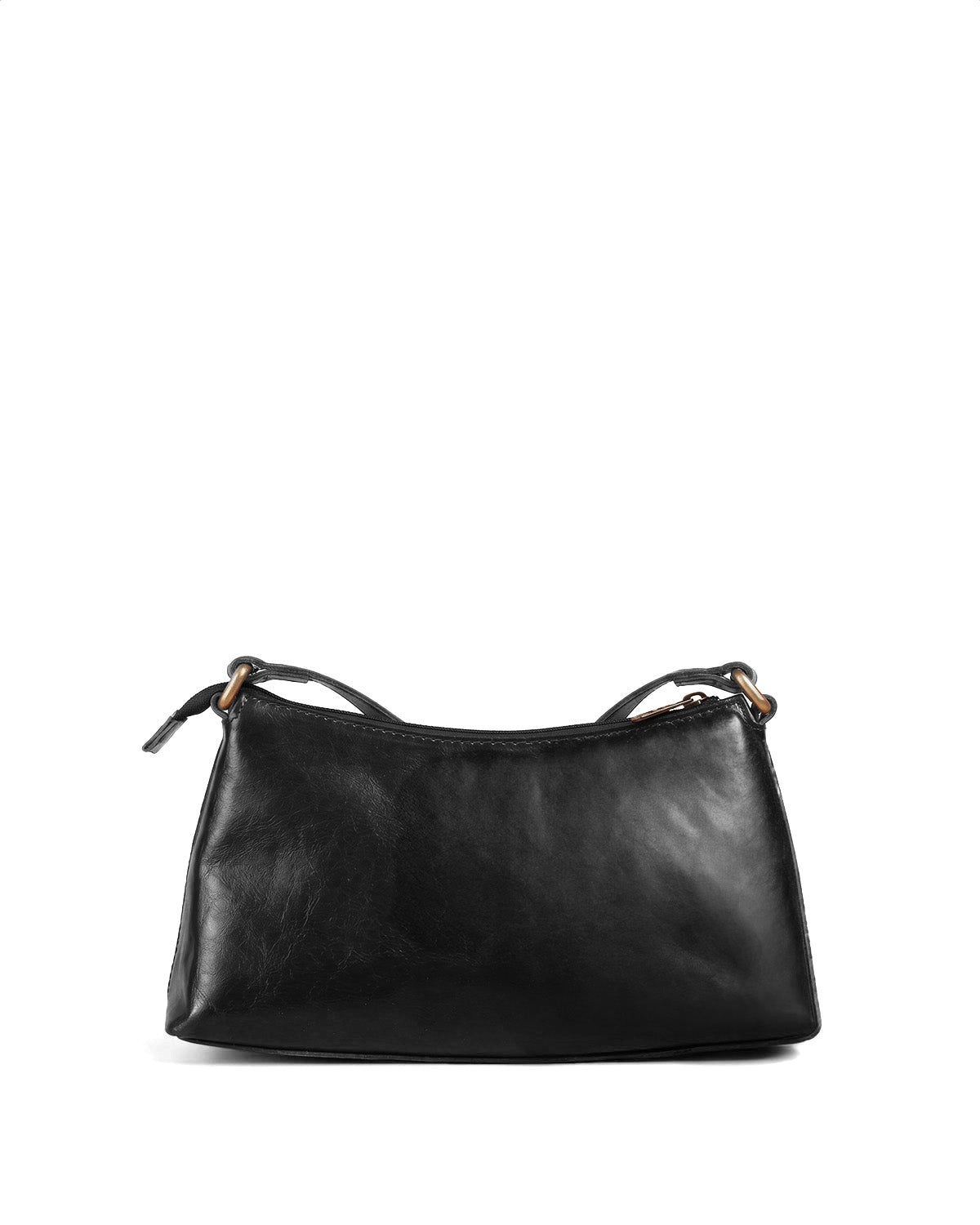 Black Signature Custom Leather Handbag
