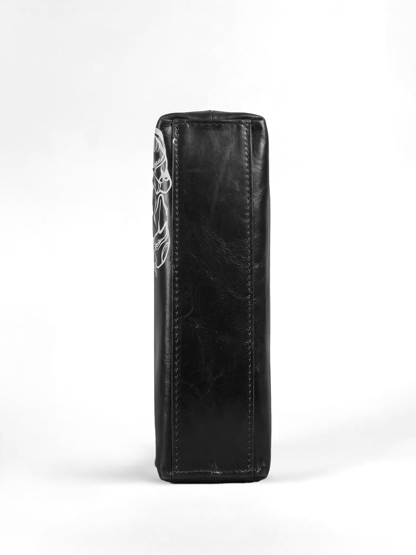 Black Signature Custom Leather Handbag