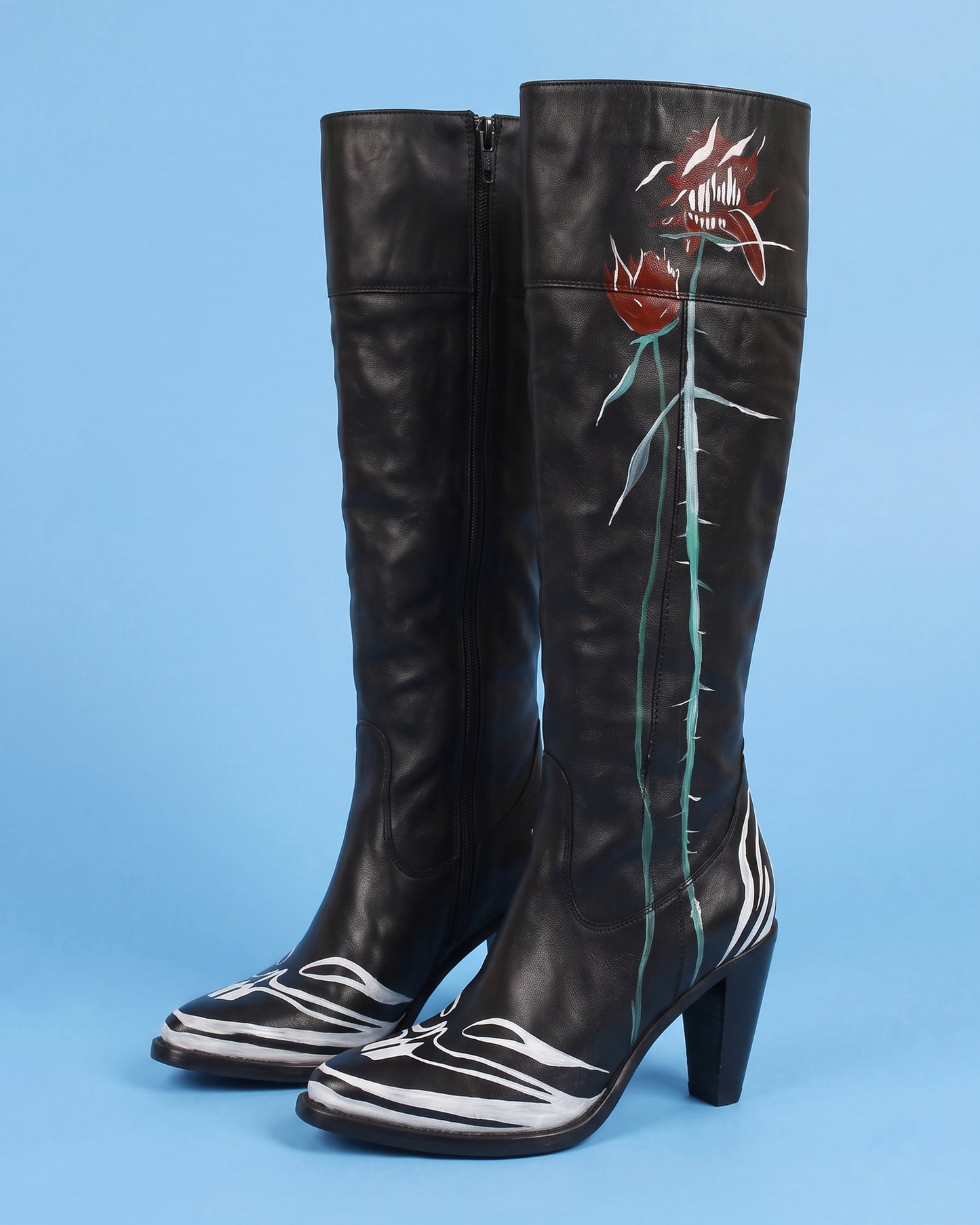 Knee High Leather Boots