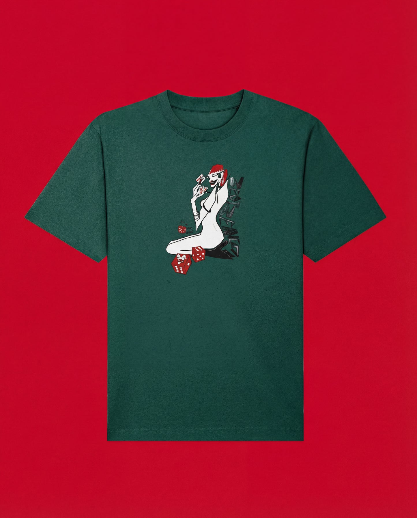 JACKPOT GREEN T-SHIRT