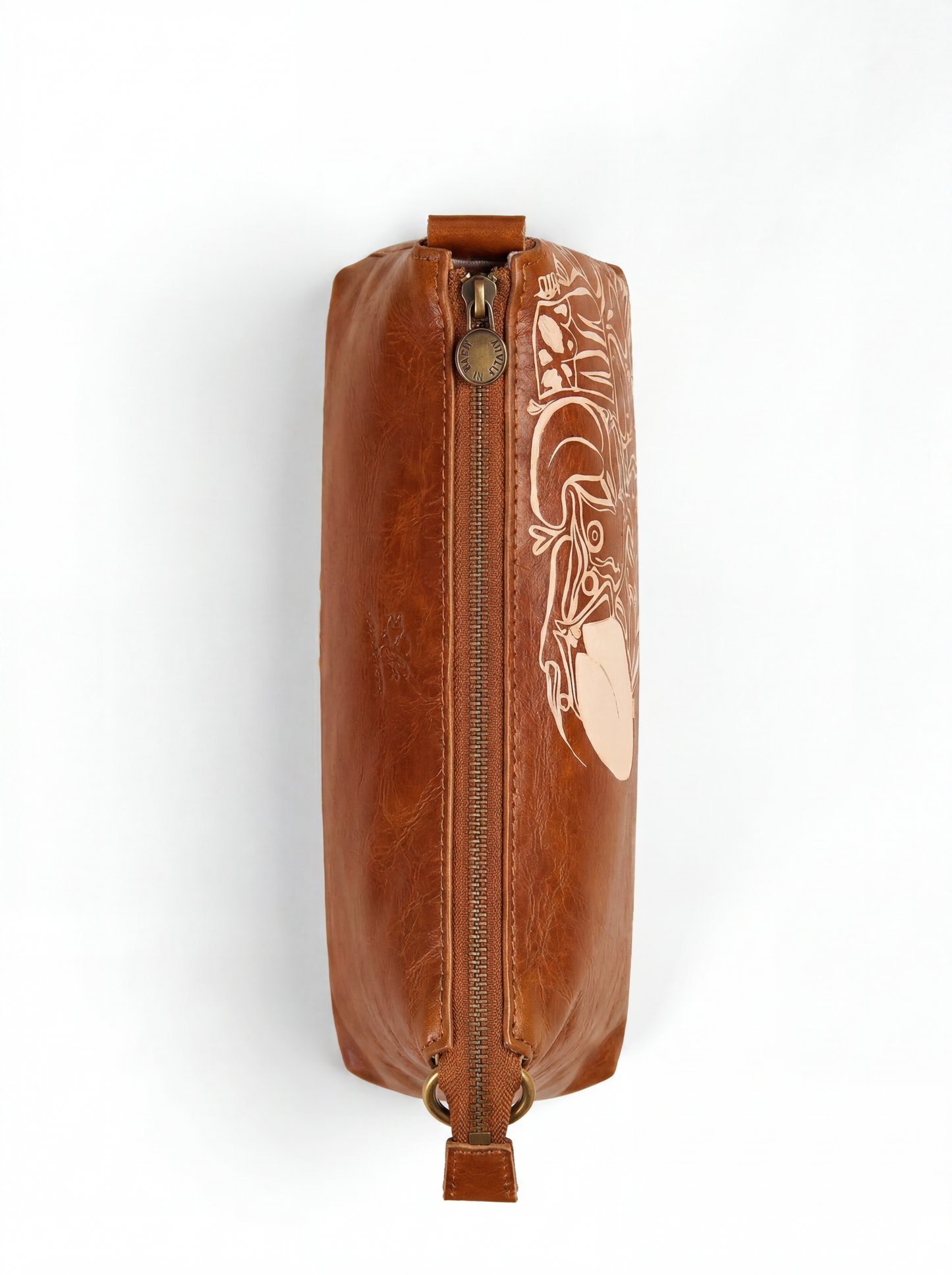 Congac Green Signature Custom Leather Handbag