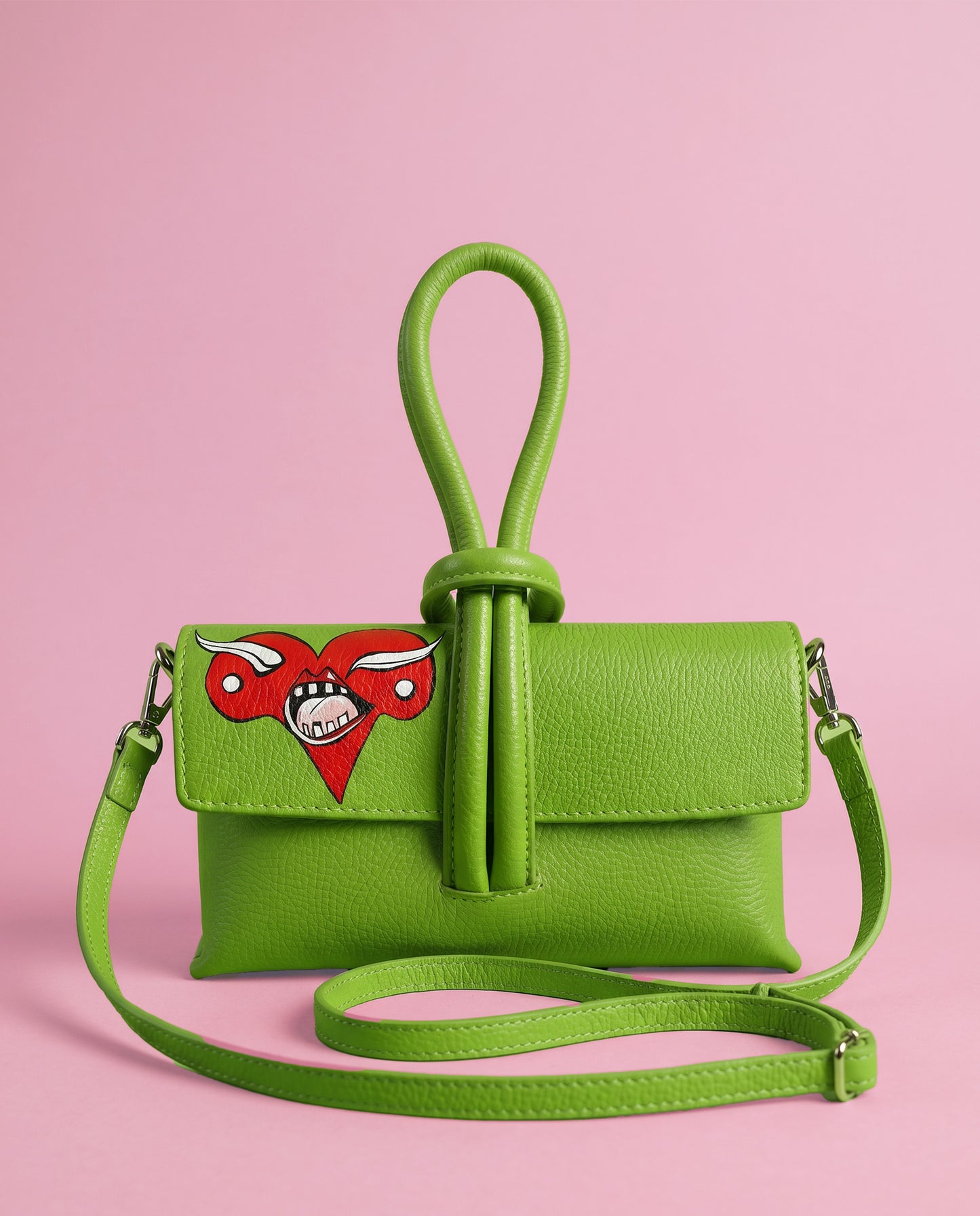 Love me Green Handbag