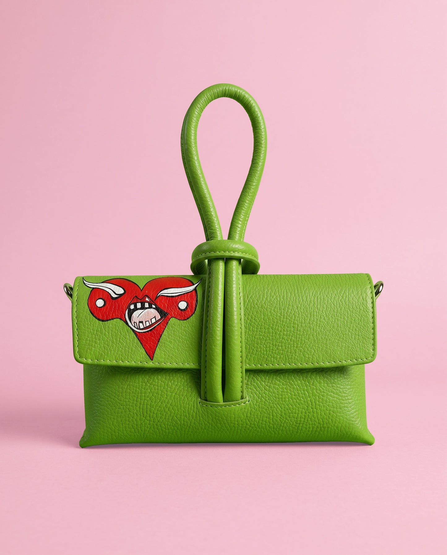 Love me Green Handbag