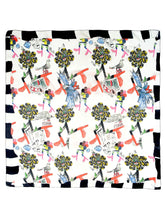 Load image into Gallery viewer, YOU DAFT BIRD Infinite Silk Scarf
