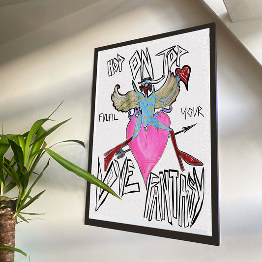 HOP ON TOP FULFIL YOUR LOVE FANTASY POSTER
