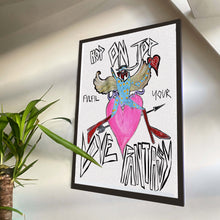 Load image into Gallery viewer, HOP ON TOP FULFIL YOUR LOVE FANTASY POSTER
