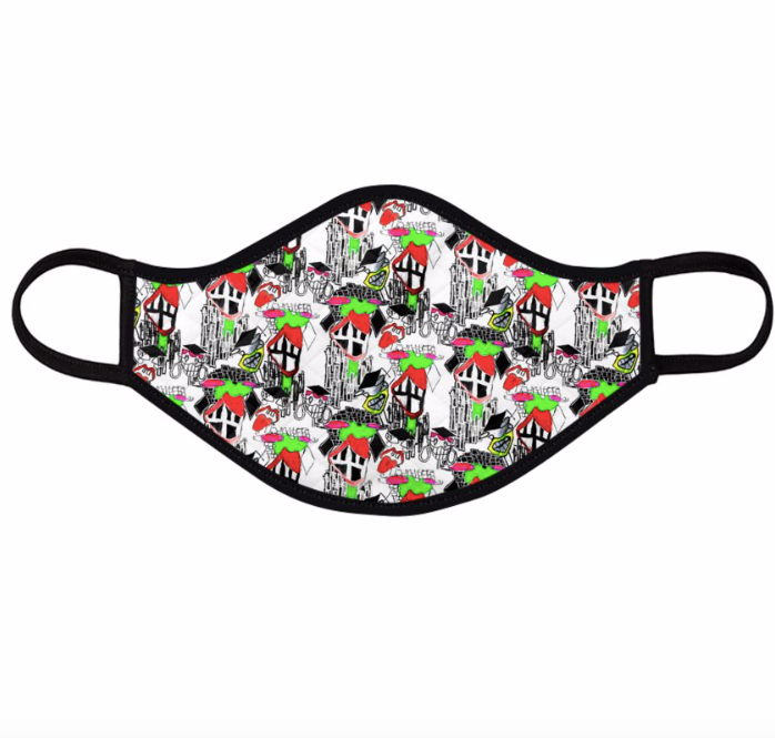 THE DISMISSING DEMONS Reusable Face Mask