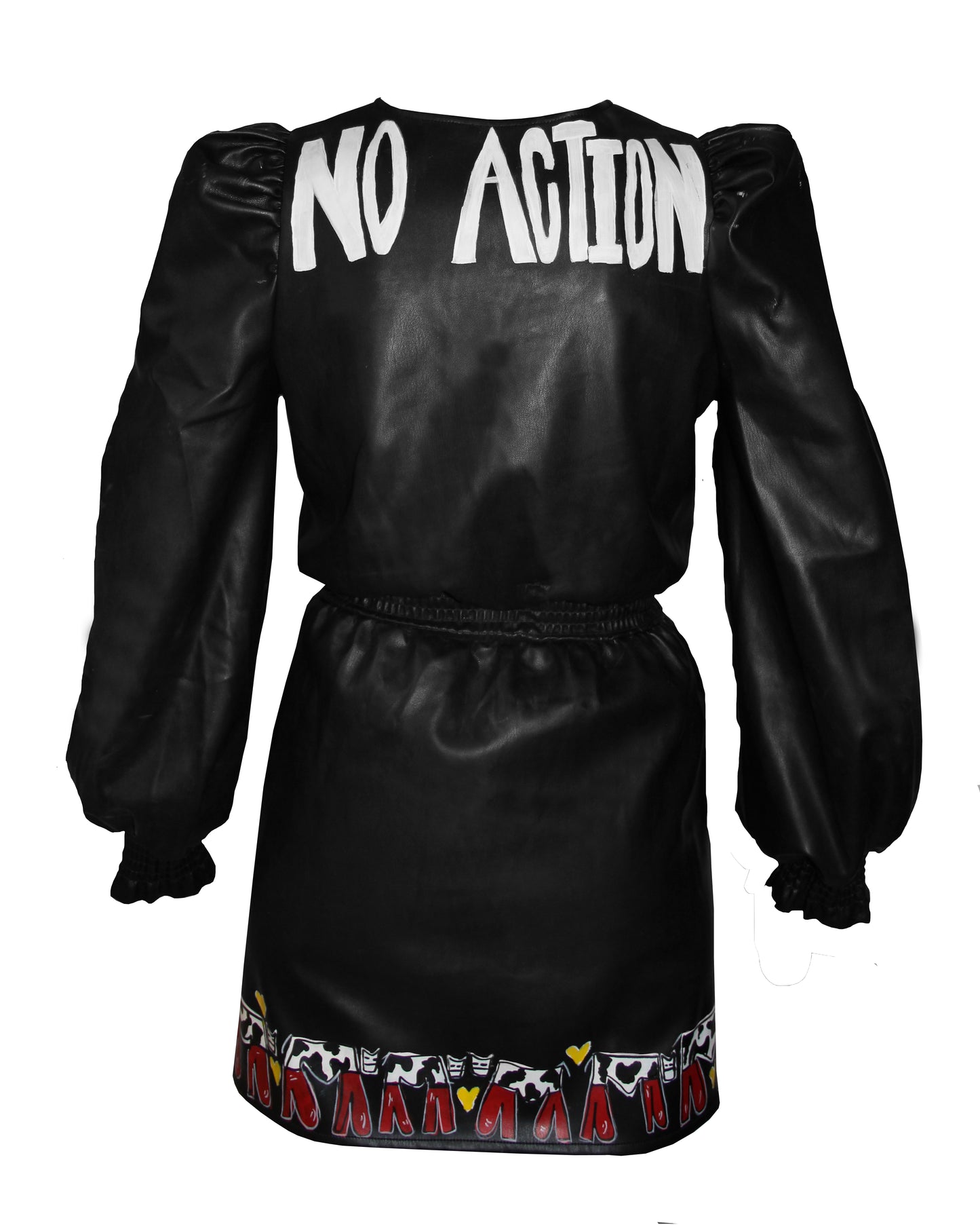 ALL TALK, NO ACTION Custom Dress