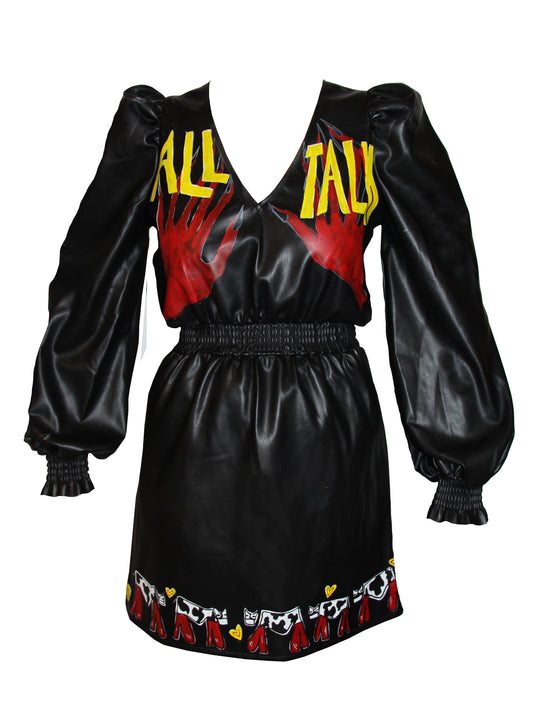 ALL TALK, NO ACTION Custom Dress