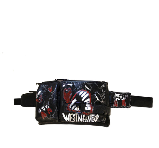 KEEP IT WEST. Crossbody Custom bag