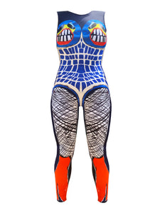 THE WEST CAT FIX Catsuit