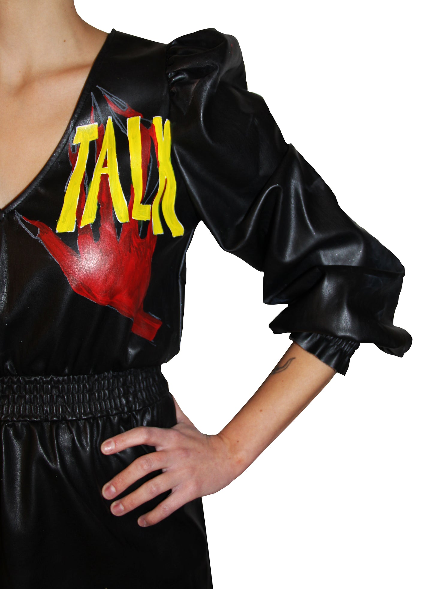 ALL TALK, NO ACTION Custom Dress