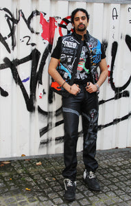 DARK SECRETS Leather Waistcoat