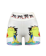 Load image into Gallery viewer, LOVE CYCLE SHORTS WHITE #2
