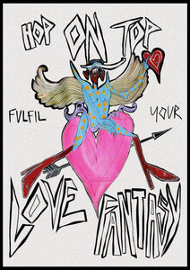 HOP ON TOP FULFIL YOUR LOVE FANTASY POSTER